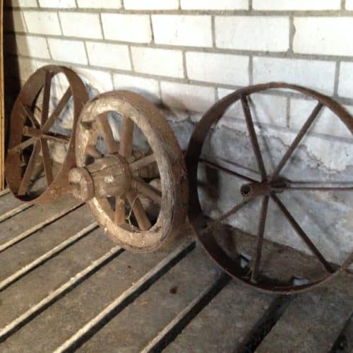 Kroonluchter melkmeetglazen (11)