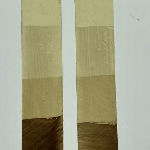 Brandschilderproefjes